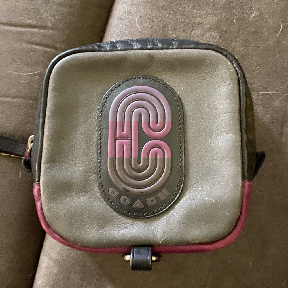 it is not an actual Crossbody bag, I actually used it for a make up bag